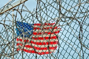 US flag prison
